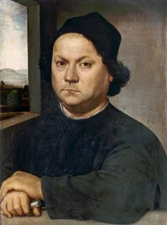 Portret vermoedelijk van Andrea del Verrocchio
